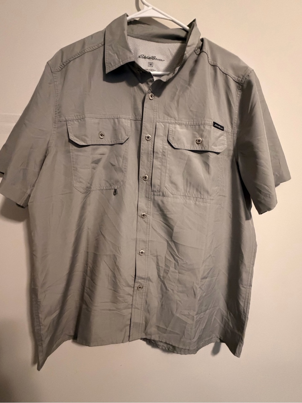 Eddie Bauer Men’s Short Sleeve Button-Up Shirt Bundle